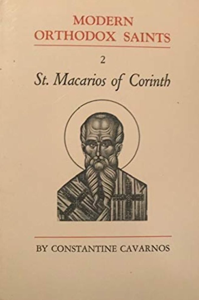 Modern Orthodox Saints Volume 2 St. Macarios of Corinth
