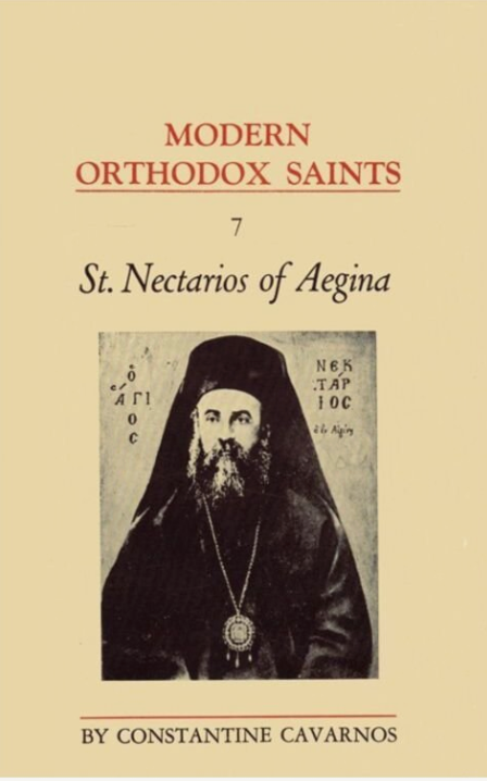 Orthodox Modern Saints Volume 7 St. Nectarios of Aegina